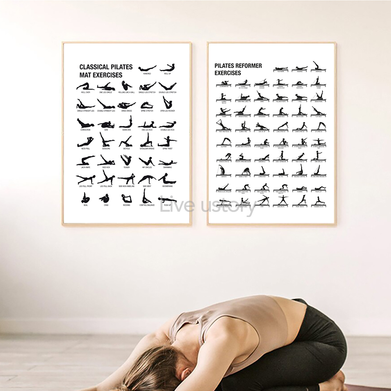 Frameless Pilates Workout Char - огляд і ціна Pilate Yoga Workout